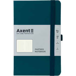Notes Axent Partner 8201-31-A, 125*195, 96 kartek, kratka, malachitowy